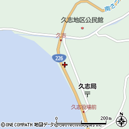 鹿児島県南さつま市坊津町久志2448-1周辺の地図