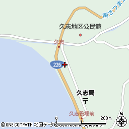 鹿児島県南さつま市坊津町久志2448周辺の地図