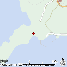 鹿児島県南さつま市坊津町久志6607周辺の地図