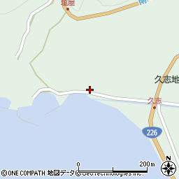 鹿児島県南さつま市坊津町久志6562周辺の地図