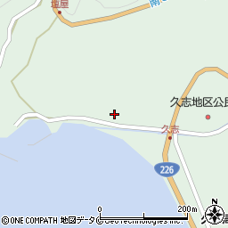 鹿児島県南さつま市坊津町久志6549周辺の地図