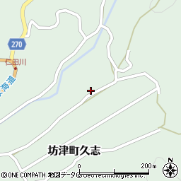 鹿児島県南さつま市坊津町久志2492周辺の地図