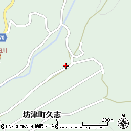 鹿児島県南さつま市坊津町久志2526周辺の地図