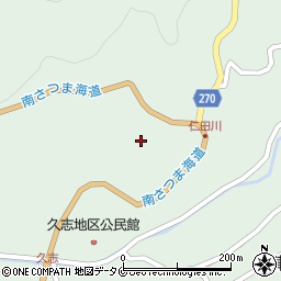 鹿児島県南さつま市坊津町久志6032周辺の地図