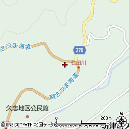 鹿児島県南さつま市坊津町久志5797周辺の地図