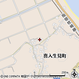 鹿児島県鹿児島市喜入生見町1305周辺の地図