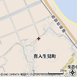 〒891-0206 鹿児島県鹿児島市喜入生見町の地図