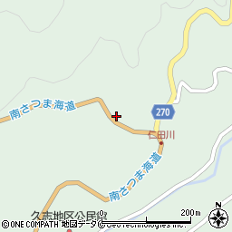 鹿児島県南さつま市坊津町久志6011周辺の地図