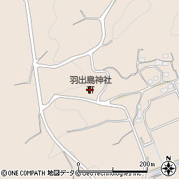 羽出島神社周辺の地図