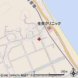 鹿児島県鹿児島市喜入生見町606周辺の地図