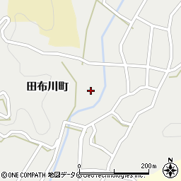 鹿児島県枕崎市田布川町周辺の地図