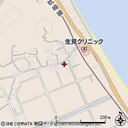 鹿児島県鹿児島市喜入生見町607-3周辺の地図