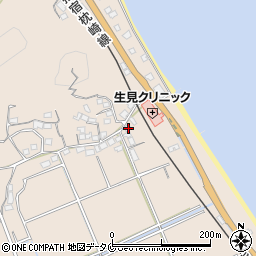 鹿児島県鹿児島市喜入生見町613周辺の地図