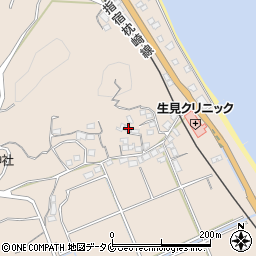 鹿児島県鹿児島市喜入生見町405-3周辺の地図