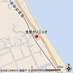 鹿児島県鹿児島市喜入生見町623周辺の地図