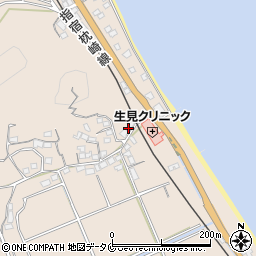 鹿児島県鹿児島市喜入生見町394周辺の地図