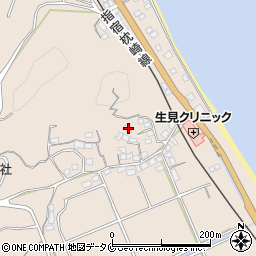 鹿児島県鹿児島市喜入生見町400-1周辺の地図