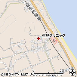 鹿児島県鹿児島市喜入生見町401周辺の地図