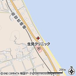 鹿児島県鹿児島市喜入生見町393周辺の地図