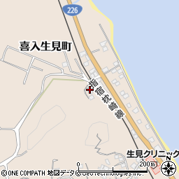 鹿児島県鹿児島市喜入生見町286-2周辺の地図