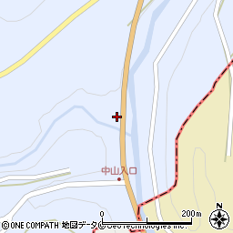 鹿児島県南さつま市加世田津貫19876周辺の地図