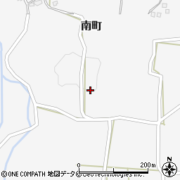 鹿児島県鹿屋市南町1496-1周辺の地図