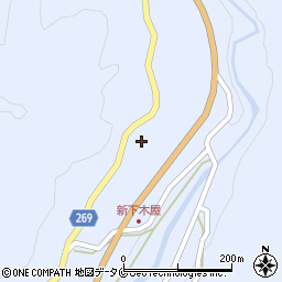 鹿児島県南さつま市加世田津貫20006周辺の地図