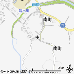 鹿児島県鹿屋市南町1249-2周辺の地図