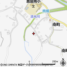 鹿児島県鹿屋市南町1258-1周辺の地図