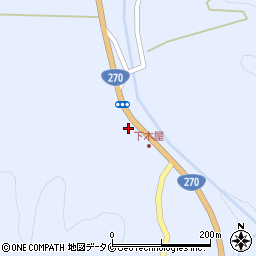 鹿児島県南さつま市加世田津貫20088周辺の地図