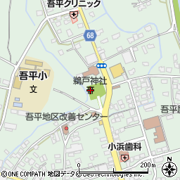 鵜戸神社周辺の地図