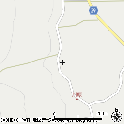 鹿児島県南九州市川辺町本別府2444周辺の地図