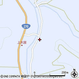 鹿児島県南さつま市加世田津貫16672周辺の地図