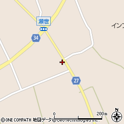 鹿児島県南九州市知覧町瀬世728周辺の地図