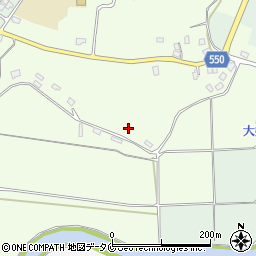 鹿児島県鹿屋市飯隈町周辺の地図