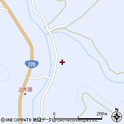 鹿児島県南さつま市加世田津貫16626周辺の地図