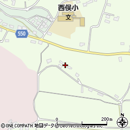 鹿児島県鹿屋市飯隈町2826周辺の地図