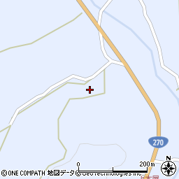 鹿児島県南さつま市加世田津貫20878周辺の地図