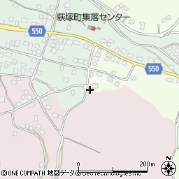 鹿児島県鹿屋市飯隈町2812周辺の地図