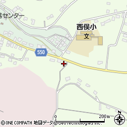 鹿児島県鹿屋市飯隈町2821周辺の地図