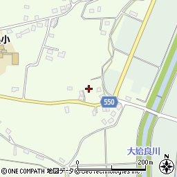 鹿児島県鹿屋市飯隈町1673-3周辺の地図
