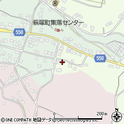 鹿児島県鹿屋市飯隈町2811周辺の地図