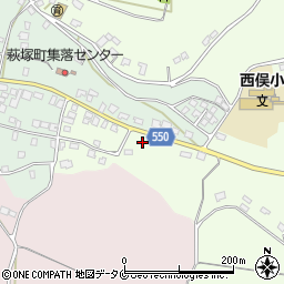 鹿児島県鹿屋市飯隈町2819周辺の地図