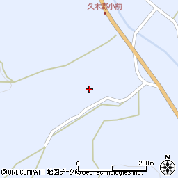 鹿児島県南さつま市加世田津貫21380周辺の地図