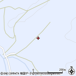 鹿児島県南さつま市加世田津貫16140周辺の地図