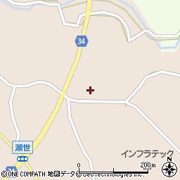 鹿児島県南九州市知覧町瀬世1617周辺の地図