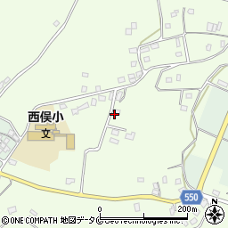 鹿児島県鹿屋市飯隈町2884周辺の地図