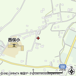 鹿児島県鹿屋市飯隈町2884-2周辺の地図