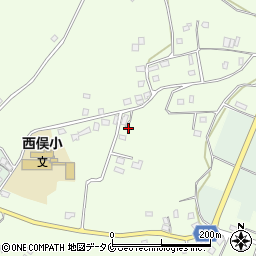 鹿児島県鹿屋市飯隈町2880周辺の地図