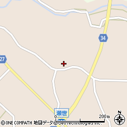 鹿児島県南九州市知覧町瀬世1664周辺の地図